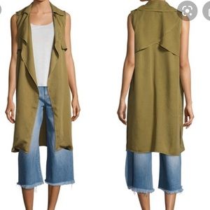 Walter Baker New York “terry” sleeveless trench